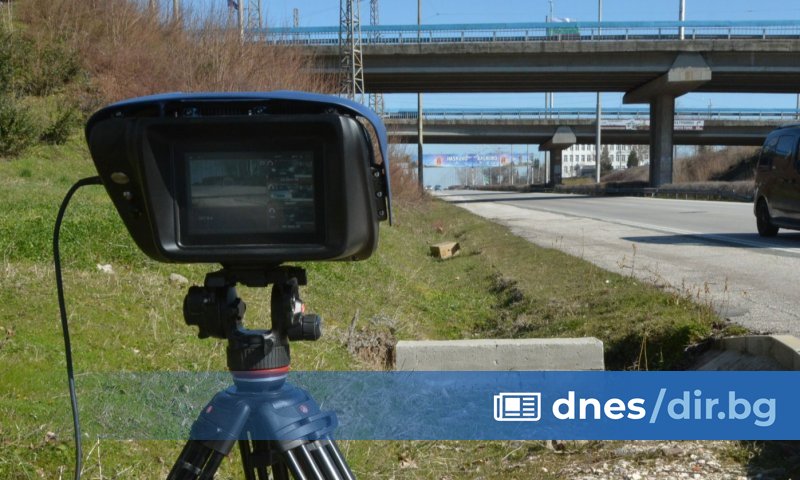 Автомобил е засечен с 211 км/ч на магистрала Тракия около