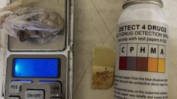 Добричлия погълна пакет с хероин и метамфетамин при полицейска проверка (снимки)