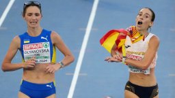 Куриоз на европейското - испанка загуби медал, на който се зарадва предварително