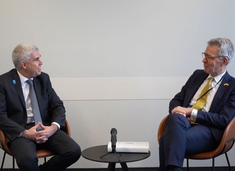 Министърът на енергетиката Владимир Малинов разговаря в Берлин с помощник държавния секретар на САЩ Джефри Паят