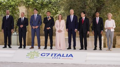 Лидерите на Г-7 опитват да стигнат до споразумение за замразените руски активи