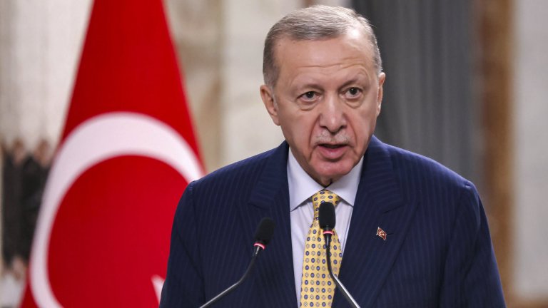 Ердоган заяви, че за войната в Газа Байдън е изправен пред "тест за искреност"