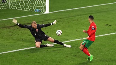 Евро 2024: Португалия - Чехия 0:0, пропуск на Роналдо (на живо)