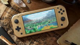 Nintendo представи Switch Lite: Hyrule Edition - златна конзола в стила на The Legend of Zelda