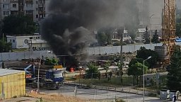 131 пожара за 24 часа: Горяха кабели на новострояща се метростанция в София 