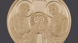 БНБ пуска в обращение златна възпоменателна монета "Св. св. Петър и Павел"
