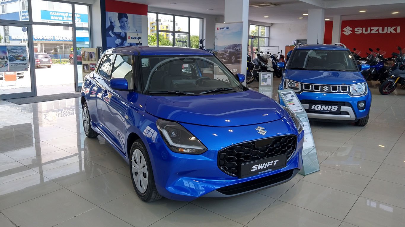 Новото Suzuki Swift вече е в шоурума на марката в София