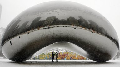 Скулптурата „Облачната врата“ в Чикаго е отворена за туристи след близо година ремонтни дейности