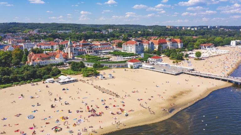 Полският Сопот е скрит спа курорт 