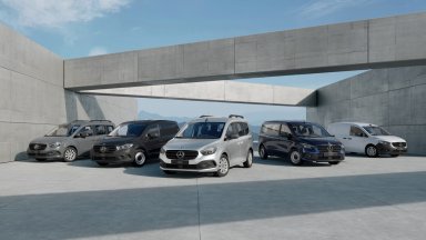 Mercedes-Benz EQT и eCitan Tourer вече имат удължено междуосие и до 7 места