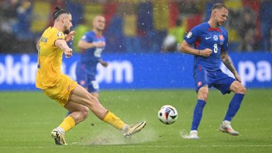 Евро 2024: Словакия - Румъния 1:1 (на живо), ремито класира и двата отбора на осминафинал