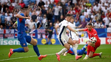 Евро 2024 на живо: Англия - Словакия 0:1, отменен гол и греда за англичаните