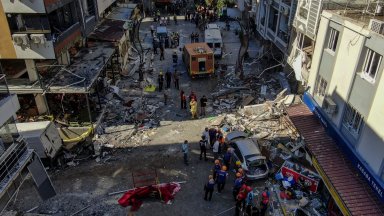 Газова бутилка взриви ресторант в Измир, петима загинаха, десетки са ранени