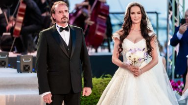 Бизнесменът Динко Динев се ожени за дългогодишната си приятелка (снимки)