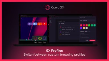Геймърският браузър Opera GX получи основна актуализация на вградения в него изкуствен интелект Aria