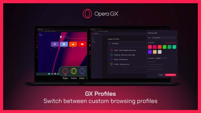Геймърският браузър Opera GX получи основна актуализация на вградения в него изкуствен интелект Aria