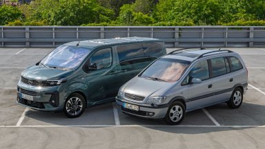 Opel Zafira навърши четвърт век с четири поколения и множество награди