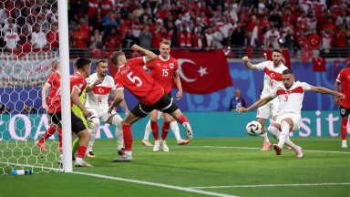 Евро 2024 на живо: Австрия - Турция 0:1, гол в първата минута