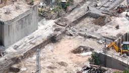 Откриха археологически находки под Бетонния мост в Пловдив