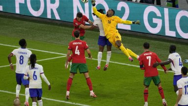 Евро 2024: Португалия - Франция 0:0, пропуски и пред двете врати (на живо)