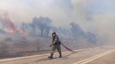  Възстановено е движението по солунската магистрала, водеща до ГКПП "Промахон-Кулата" 