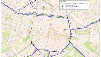 Започва ремонтът на ул. Опълченска, затварят кръстовището на ул. Гурко и 6-ти септември в София