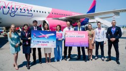Wizz Air празнува 20 млн. превозени пътници от летище София и стартира нов маршрут