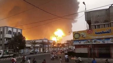 Израел бомбардира Йемен, има загинали, хусите се заканиха с отмъщение (видео)