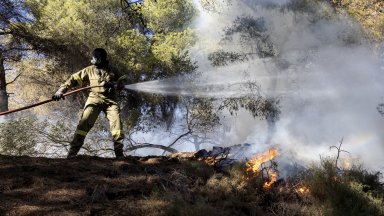 Пожарът в Гърция мина границата на още две места, горят погранични села в Северна Македония