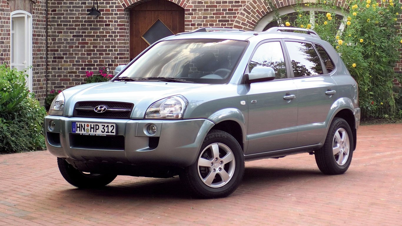 Първото поколение на Hyundai Tucson