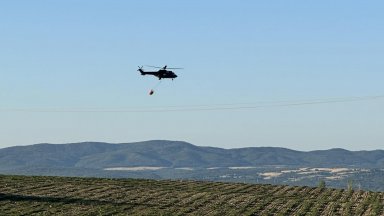 Пожарът в Хасковско е тръгнал от военното учение "Тракийска пепелянка"