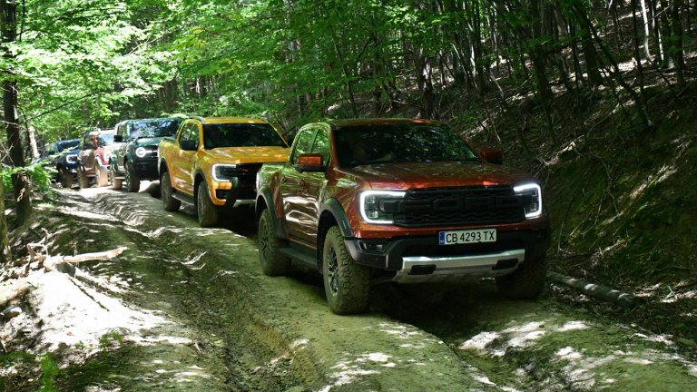 Новият Ford Ranger е в стихията си на офроуд (тест-драйв и галерия)