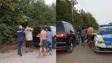 Проверка в Добричко завърши с използване на тейзър, удари по полицаите и три ареста (видео)