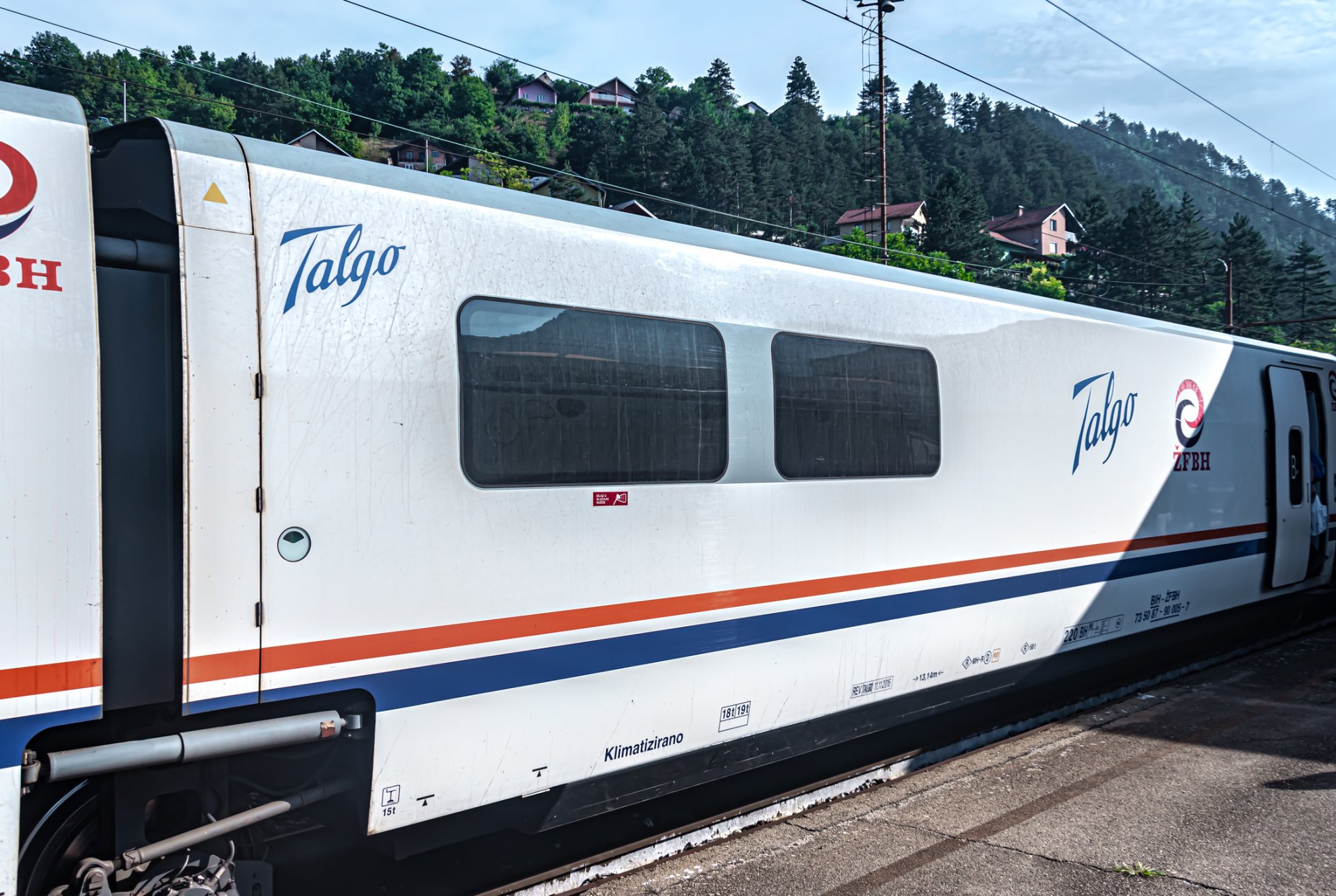 Влак, произведен от испанската компания Talgo