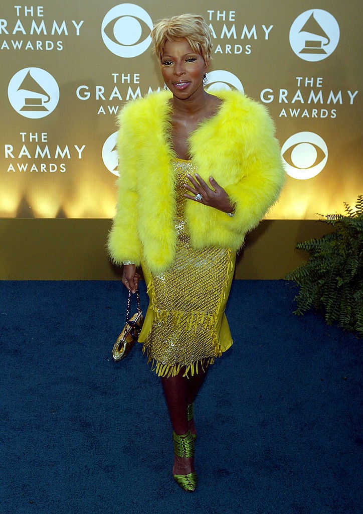 Mary J. Blige на наградите Grammy през 2004