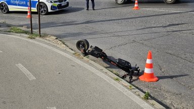 16-годишен с електрическа тротинетка блъсна жена в Пловдив