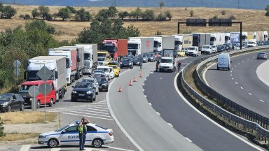 За 150 минути: МВР засне 286 водачи с превишена скорост в участък от АМ "Тракия" в ремонт