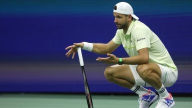 Американец и контузия отнеха от Григор шанса за полуфинал на US Open