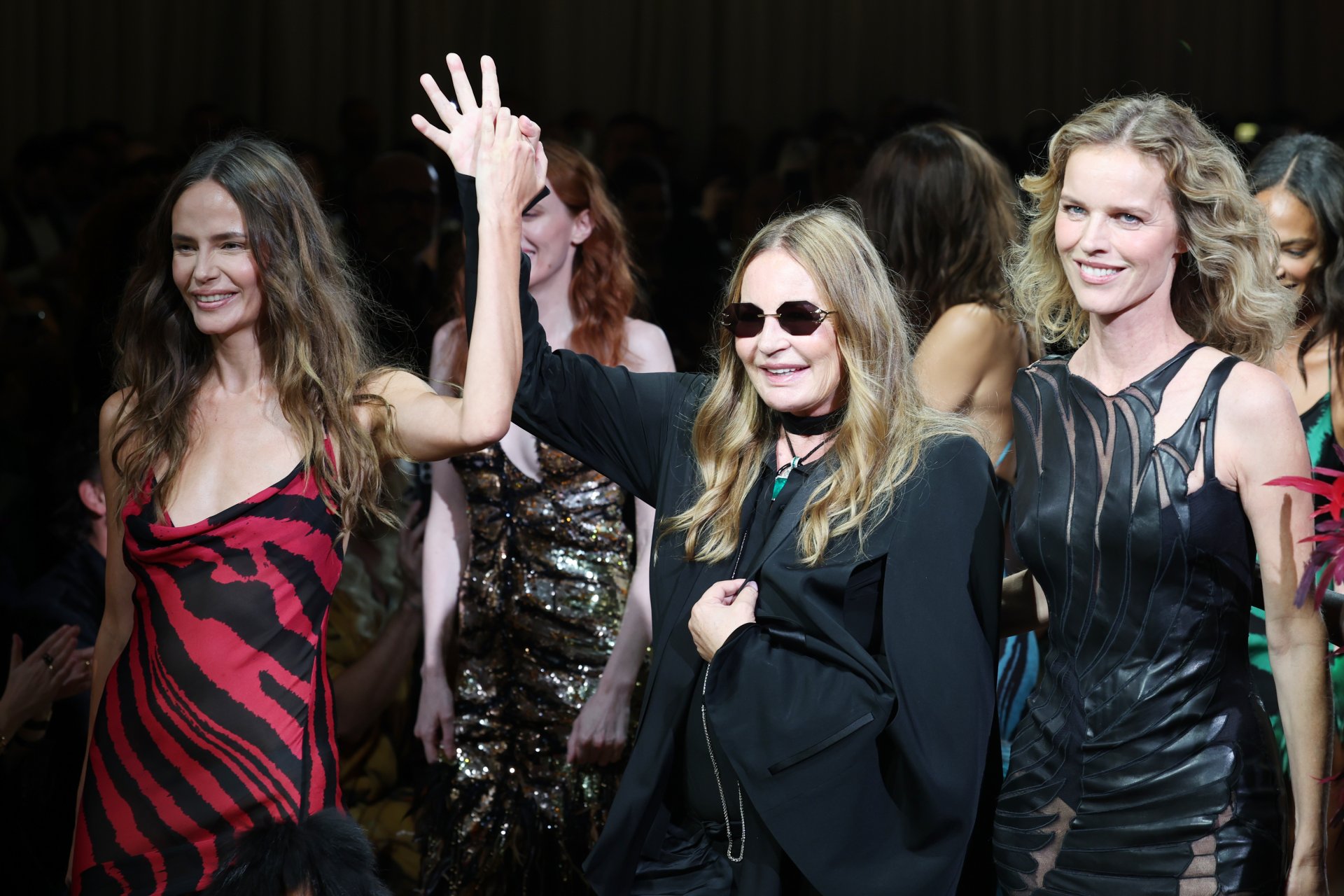 Natasha Poly, Eva Cavalli et Eva Herzigova