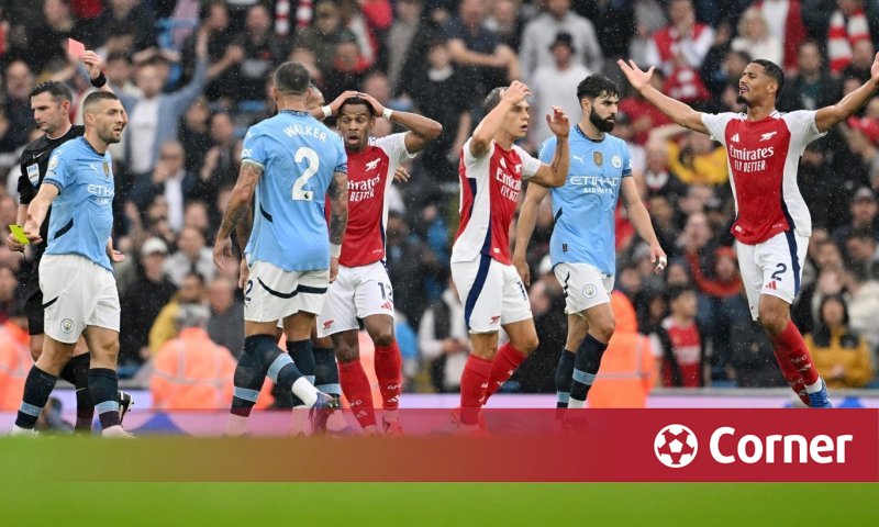 Les joueurs de City ont accusé Arsenal de jouer « sale ». Les invités sont en colère contre l'arbitre