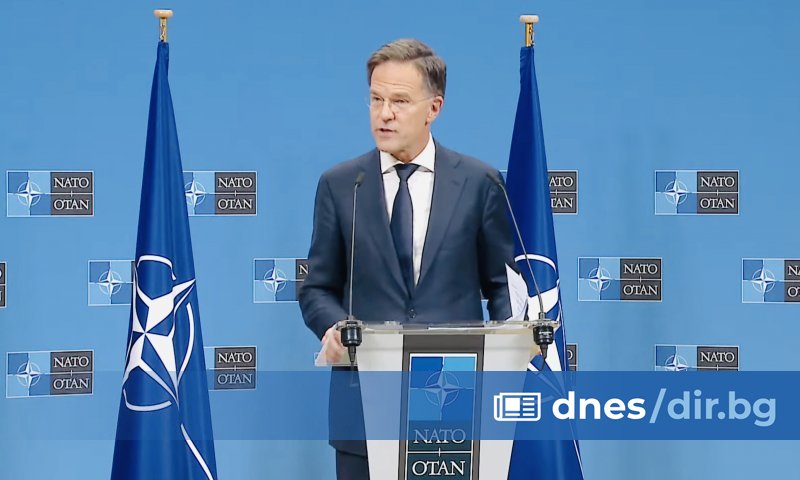 Генералният секретар на НАТО Марк Рюте обяви, че срещата на