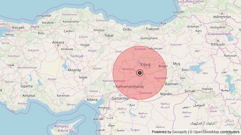 5,9 по Рихтер разтърси Югоизточна Турция, усетиха го и в Сирия, Грузия и Армения
