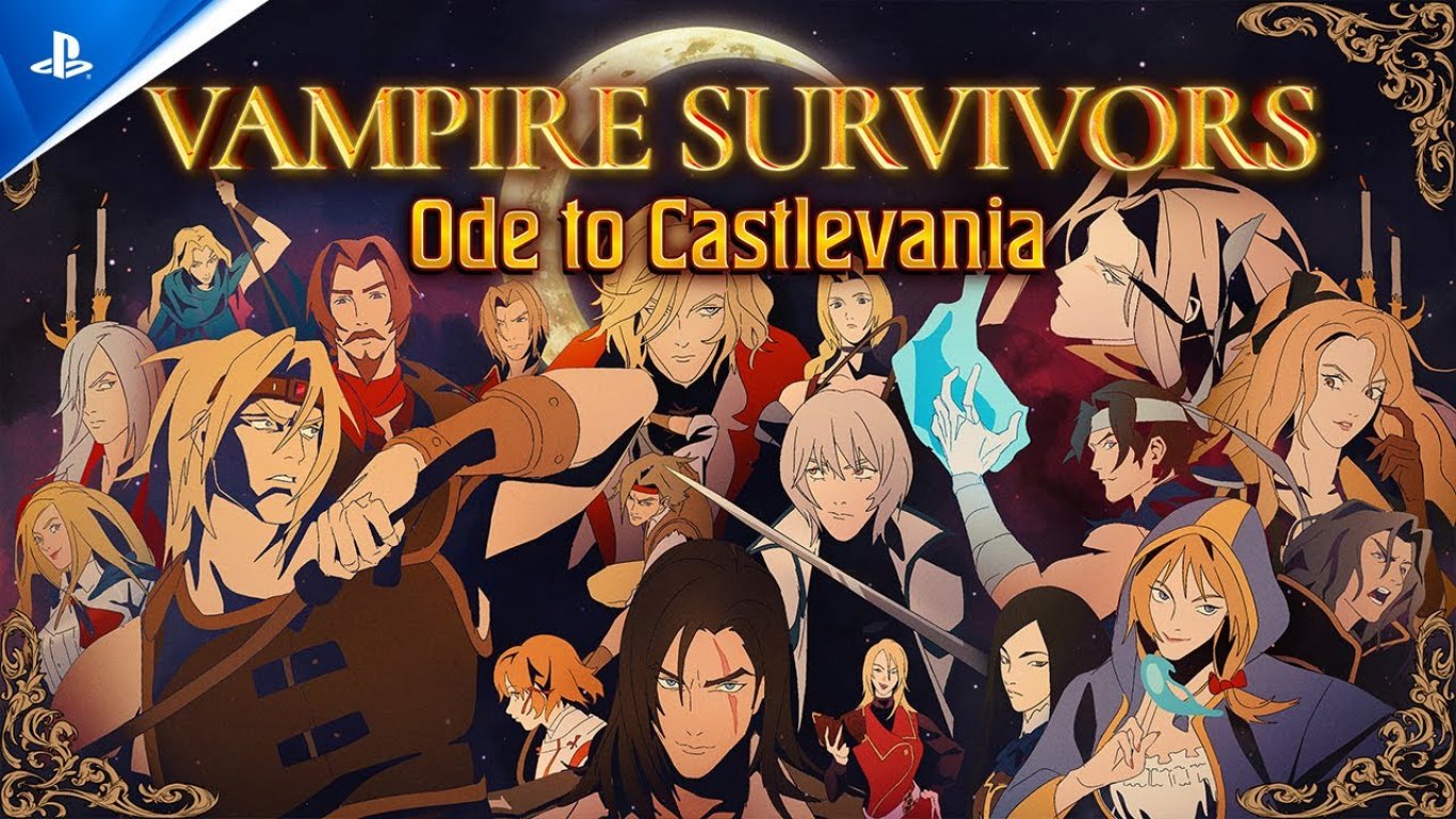 Обявена е "огромна" добавка, базирана на Castlevania, за Vampire Survivors - трейлър и подробности 