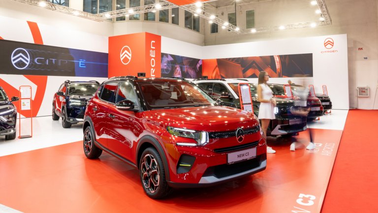 Citroen обновява гамата си с новите C3 и C3 Aircross на автосалона в София