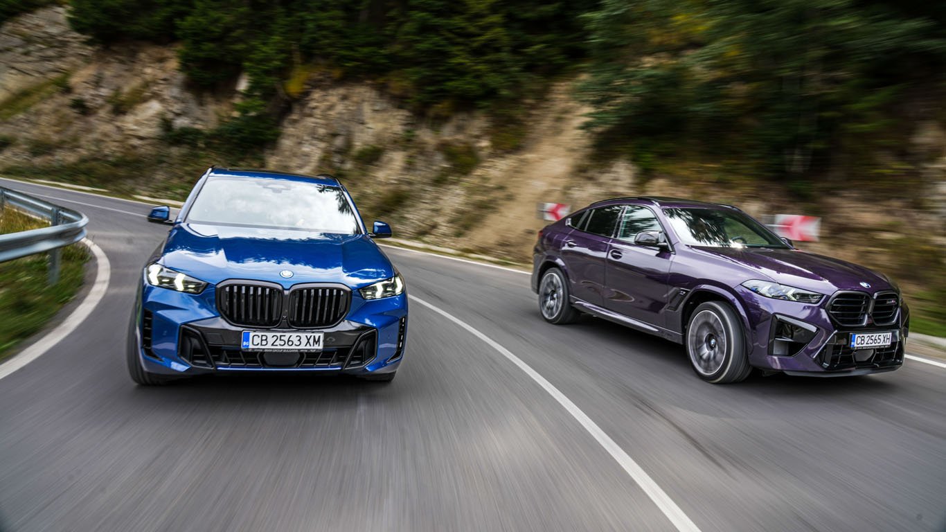                                         BMW X5 и BMW X6 M
                                    