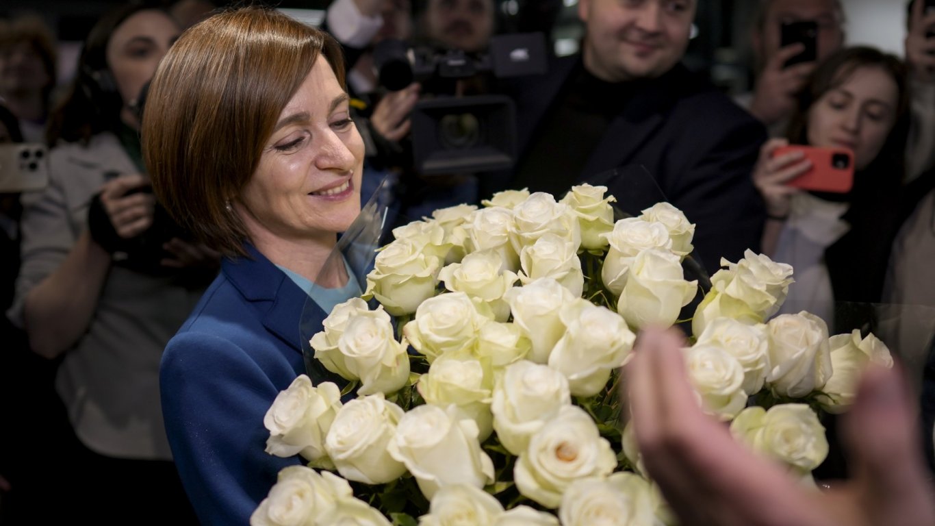 Санду след победата за втори мандат: Молдовците предадоха урок по демокрация