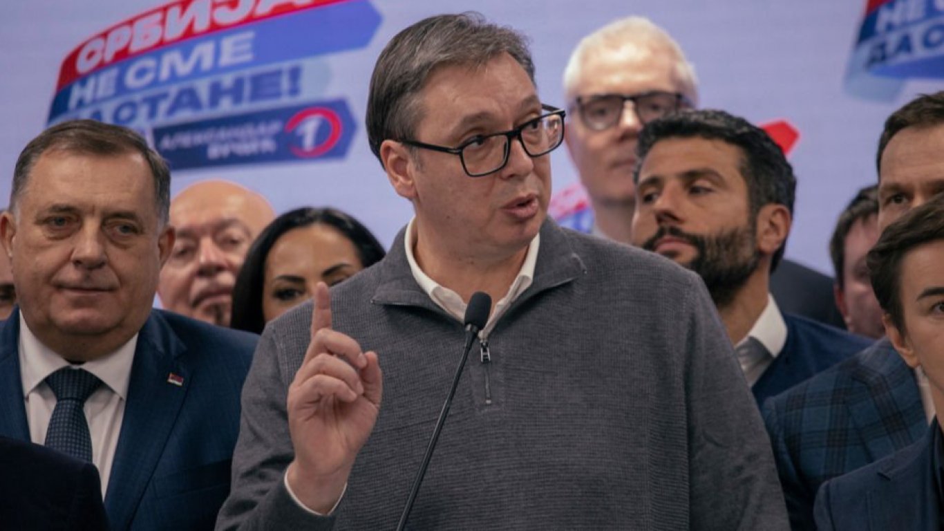 Вучич обяви предсрочни парламентарни избори в Сърбия до края на 2026 г.