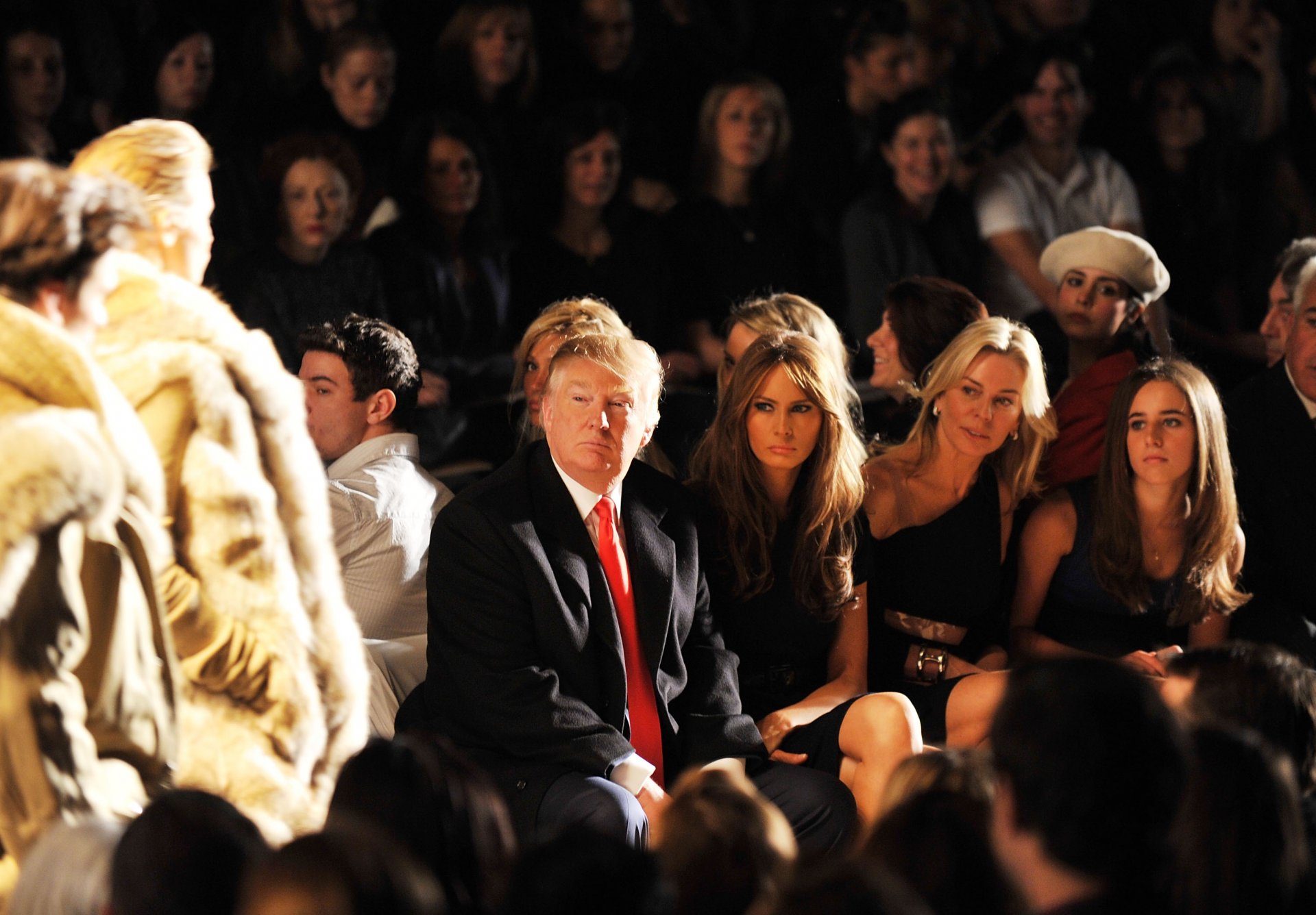 Мелания и Доналд на Седмицата на модата в Ню Йорк, 2010 г.