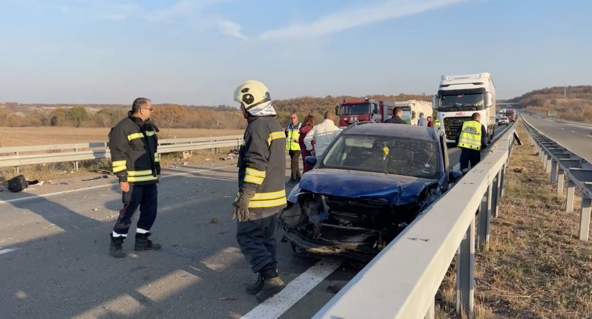 Шофьорът на фиата е карал с изключително висока скорост