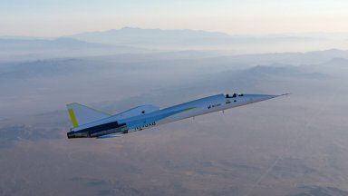 XB-1 на Boom Supersonic постави нов рекорд за скорост